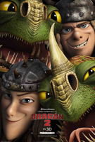Poster de la película 'Cómo entrenar a tu dragón 2'