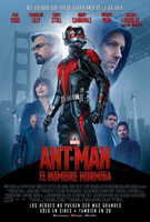 Carátula de la película 'Ant-Man: El hombre hormiga'