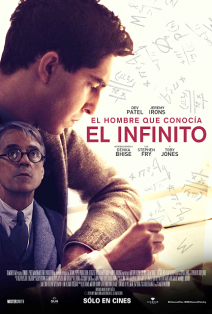 Poster de la película 'El hombre que conocía el infinito'